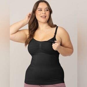 Kindred Bravely Sublime Hands-Free Pumping & Nursing Tank Size Medium Black NWT